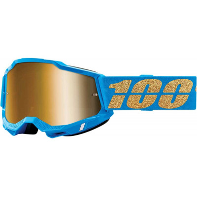 Μάσκα μηχανής motocross 100% ACCURI2 WATERLOO - TRUE GOLD
